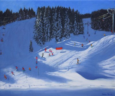 École de ski, Morzine, 2014 - Andrew Macara